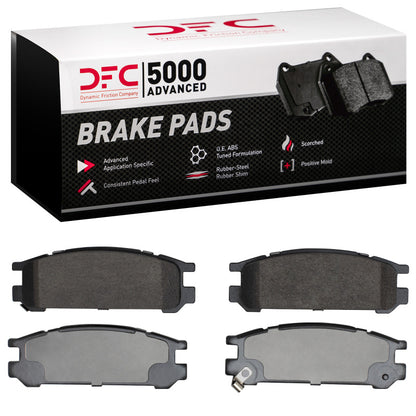 DFC 90-99 Subaru Impreza Rear 5000 Advanced Ceramic Brake Pads