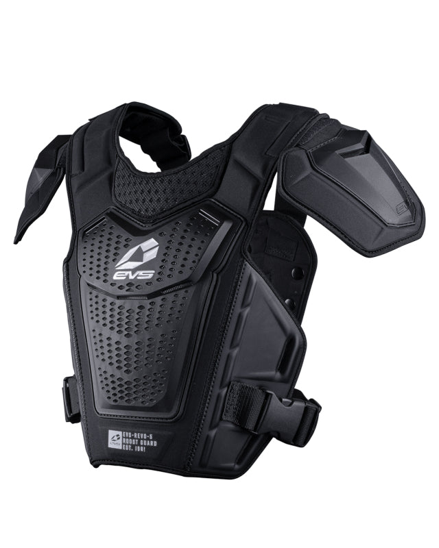 EVS Revo 5 Roost Deflector Black/White - Small/Medium