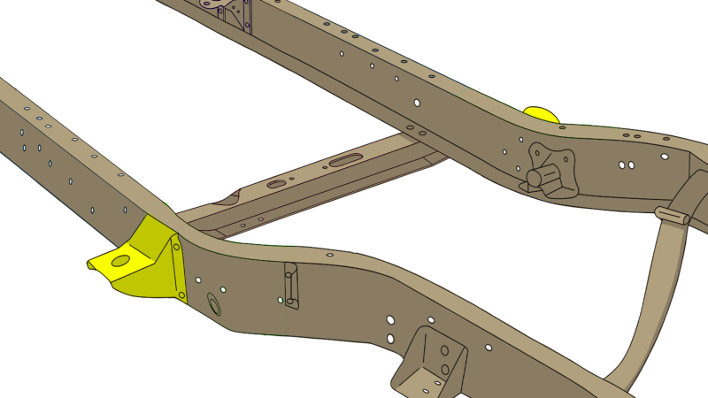 Rustbuster Front Cab Mount