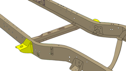 Rustbuster Front Cab Mount