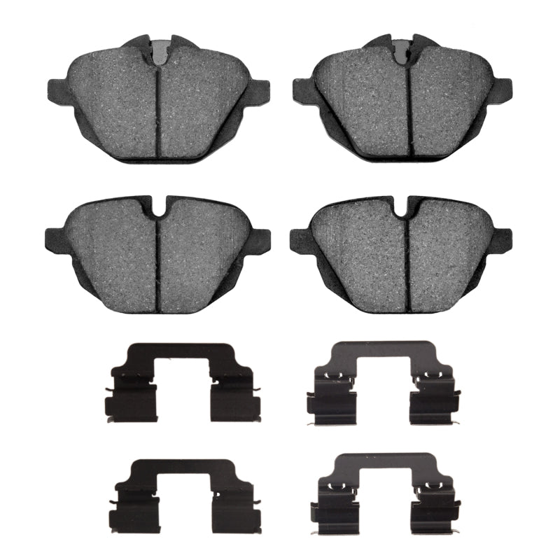R1 Concepts R1 2011-2025 BMW 530E xDrive Rear R1 Euro Ceramic Pads & Hardware Kit