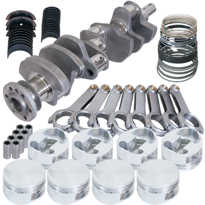 Eagle Chevy 454 4.000in Crank 6.385in H-Beam -3cc Flat Top 4.310in Pistons Rotating Assembly