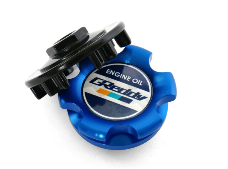 GReddy Type-B Oil Filler Cap Nissan/Honda M32-P3.5 - Blue