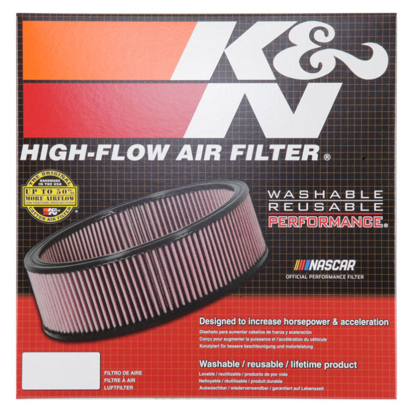 K&N Engineering K&N Replacement Air Filter MERCEDES-BENZ 190E, 1984-89