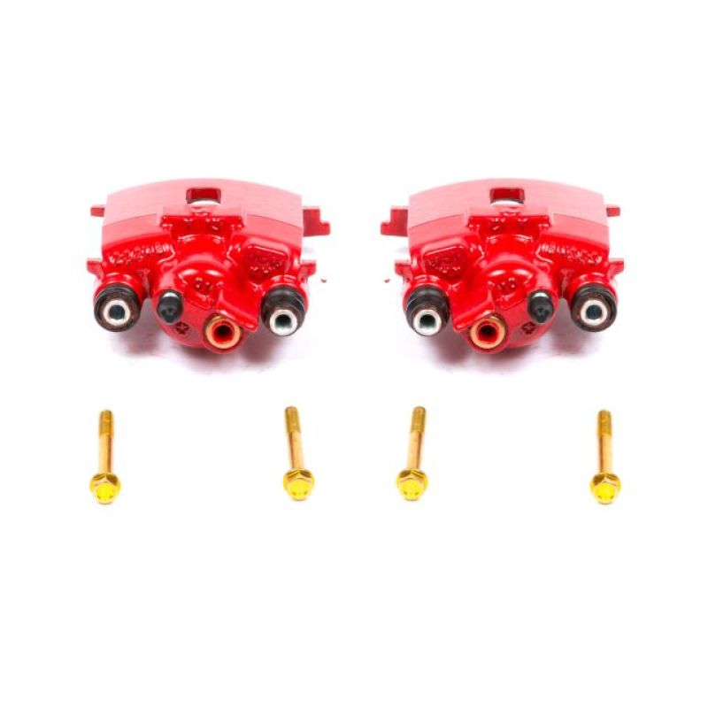 PowerStop Power Stop 01-10 Chrysler PT Cruiser Rear Red Calipers w/o Brackets - Pair