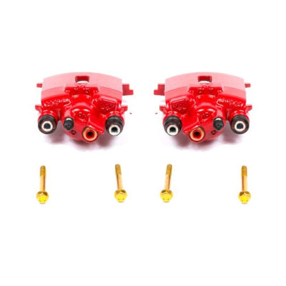PowerStop Power Stop 01-10 Chrysler PT Cruiser Rear Red Calipers w/o Brackets - Pair