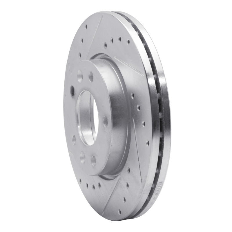 R1 Concepts R1 02-02 Kia SEDONA Front Left Drilled & Slotted Silver Brake Rotor