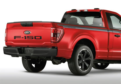 Ford Racing 15-24 F-150 Tailgate Lettering - Black