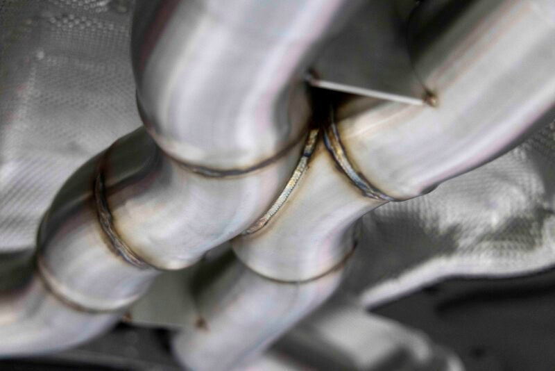 Dinan 24-26 BMW X5 M LCI/X6 M LCI (F95/F96) High Flow X-Pipe Exhaust - 3.25in - Stainless Steel