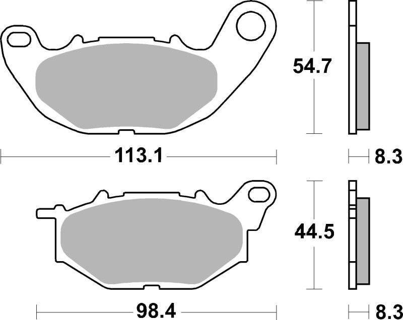 Brembo Powersports Brembo Sinter Xtra Brake Pad