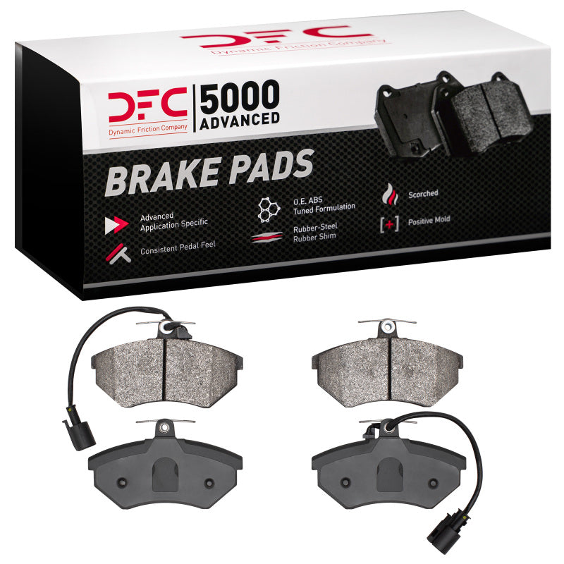 DFC 94-95 Volkswagen Golf Front 5000 Advanced Semi Metallic Brake Pads