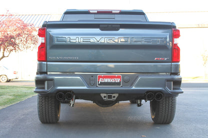 Flowmaster 19-25 GM 1500 5.3L American Thunder Cat-Back Exhaust System - Quad Tips