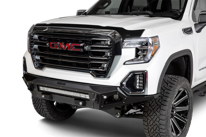 Husky Liners 17-18 GMC Sierra 2500/3500HD Dsl w/Induction Sys Hood Aeroskin Low Profile - Matte Blk