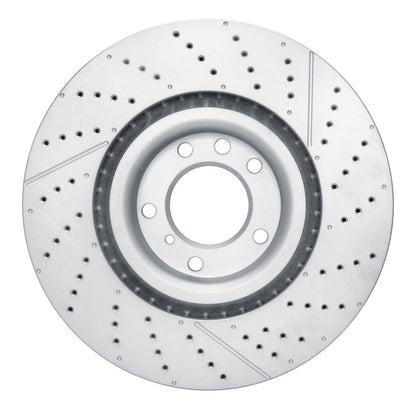 DFC 13-18 Mercedes-Benz G63 AMG Front Drilled GeoSPEC Coated Rotor and Slotted