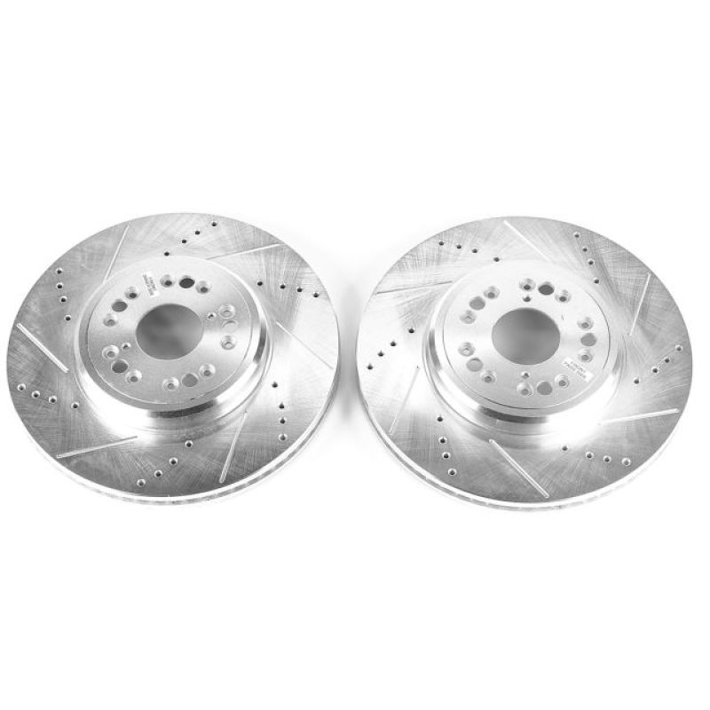 PowerStop Power Stop 95-00 Lexus LS400 Front Evolution Drilled & Slotted Rotors - Pair