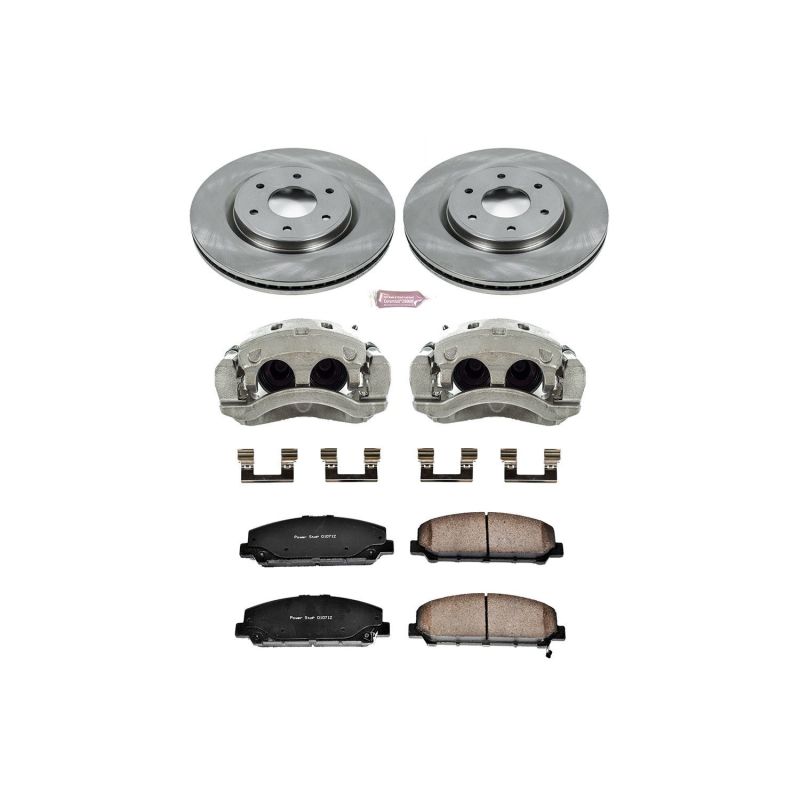 PowerStop Power Stop 06-07 Nissan Armada Front Autospecialty Kit w/Cals