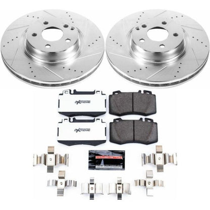 PowerStop Power Stop 2003 Mercedes-Benz SL500 Front Z26 Street Warrior Brake Kit