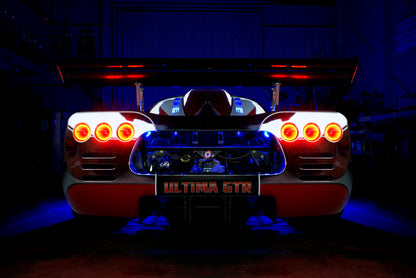 ORACLE Lighting Oracle Ultima GTR LED Waterproof Tail Light Halo Kit - 6 Rings - Red