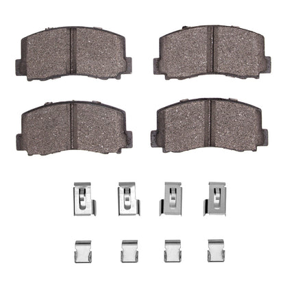 R1 Concepts R1 83-83 Mitsubishi CORDIA Front Optimum OE Pads & Hardware Kit