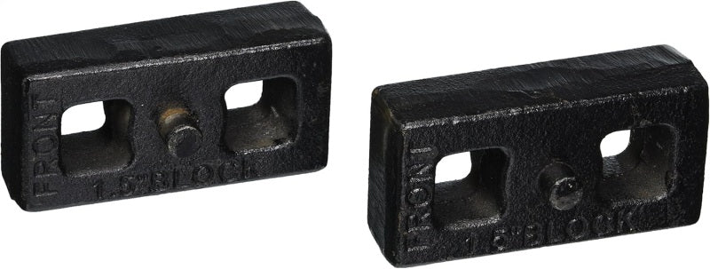Fabtech 99-06 GM C1500 2WD 6 Lug Rear Leaf Spring Block Kit - 1.5in