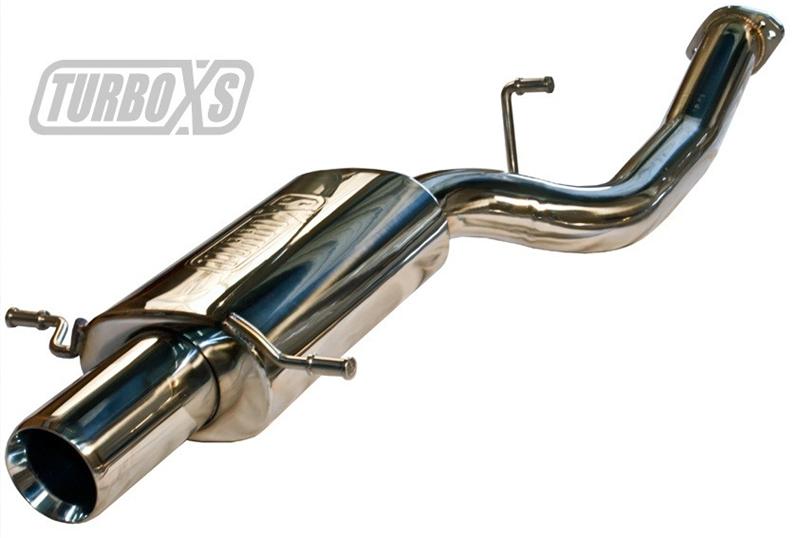 Turbo XS 02-07 WRX-STi Rear Muffler Assembly