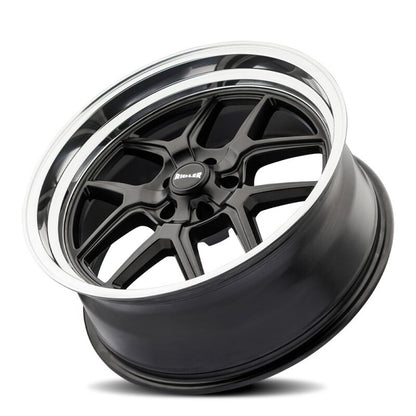 Ridler Wheels Ridler 610 20x10 / 5x127 BP / 0mm Offset / 83.82mm Hub Matte Black Polished Wheel