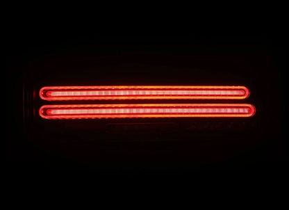 AlphaRex 23-25 Nissan Z Nova-Series Twin-Loop Style Prismatic LED Tail Lights - Black