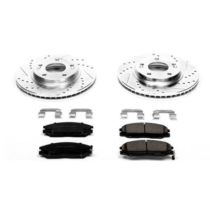 PowerStop Power Stop 01-05 Hyundai Santa Fe Front Z23 Evolution Sport Brake Kit