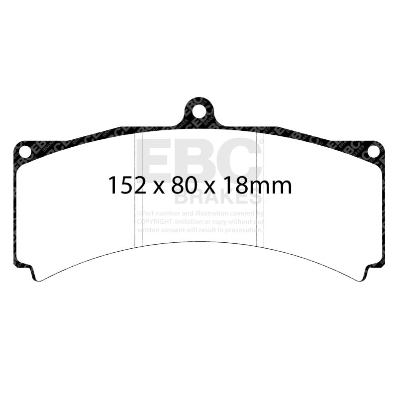 EBC Racing AP Racing CP5560 Calipers RP-X Brake Pads