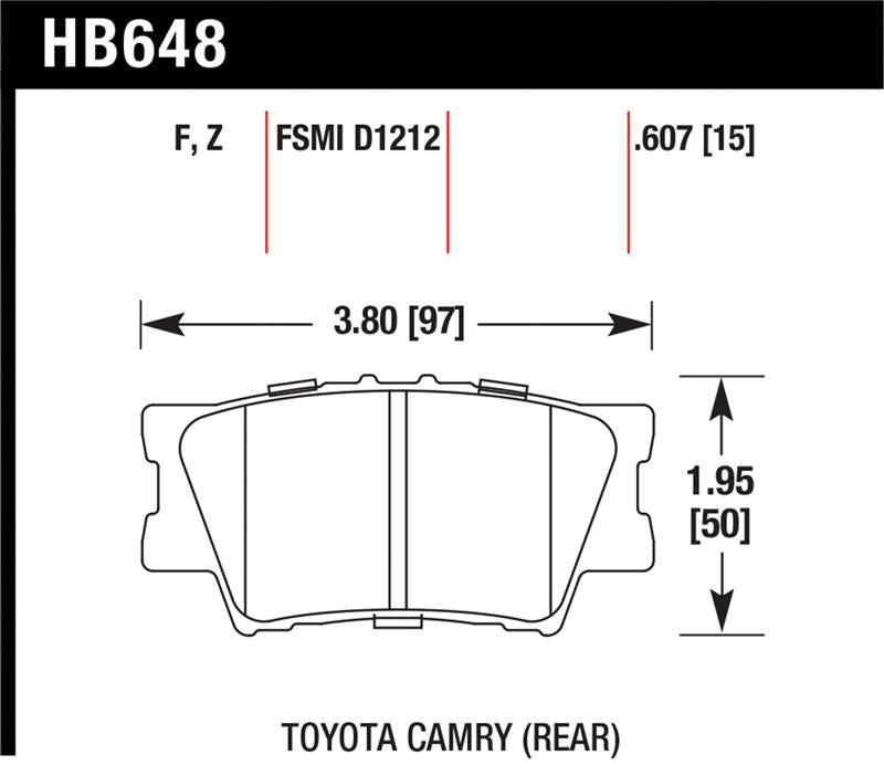 Hawk Performance Hawk HPS Street Brake Pads