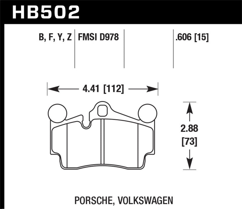 Hawk Performance Hawk LTS Street Brake Pads