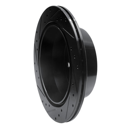 R1 Concepts R1 99-07 Chevrolet Suburban 1500 Rear Right Drilled & Slotted Black Brake Rotor