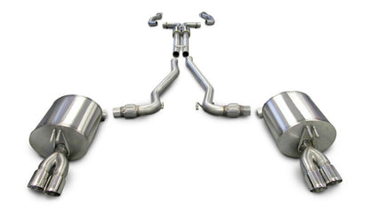 CORSA Performance Corsa 2008-2009 Pontiac G8 GXP 6.0L V8 Polished Sport Cat-Back + XO Exhaust