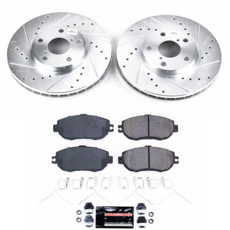 PowerStop Power Stop 93-94 Lexus LS400 Front Z23 Evolution Sport Brake Kit