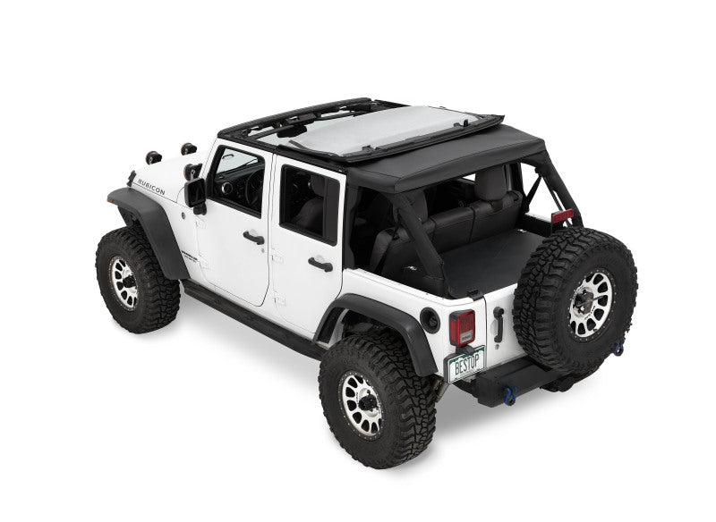 Bestop 07-18 Jeep Wrangler JK 4-Door Ascent (Black Diamond)