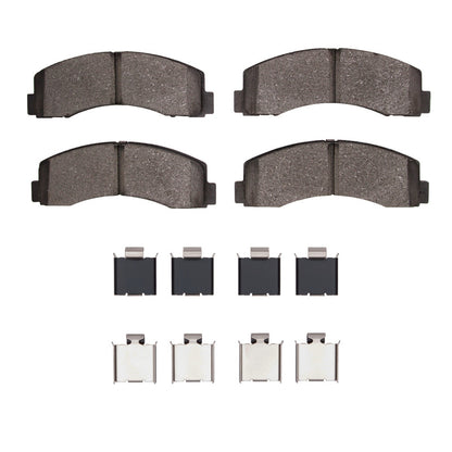 R1 Concepts R1 2010-2021 Ford Expedition Front Performance Off-Road/Tow Brake Pads & Hardware Kit