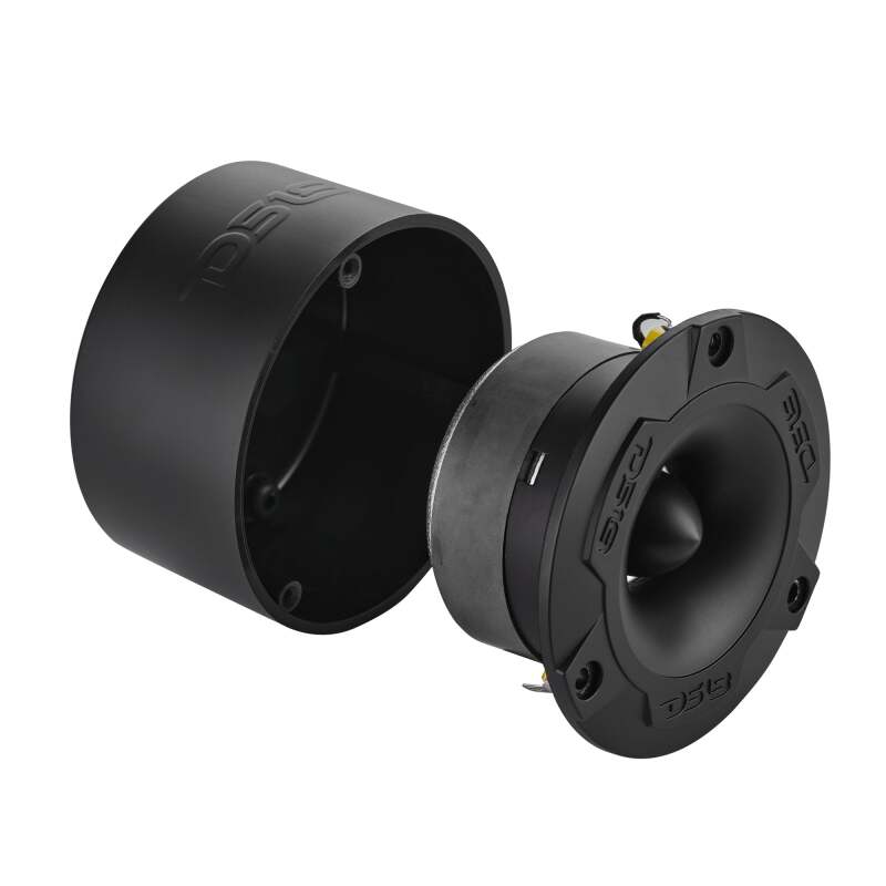 DS18 3.8in 120 Watts RMS 4 ohm 1in Aluminum Vc Super Bullet Tweeter Black