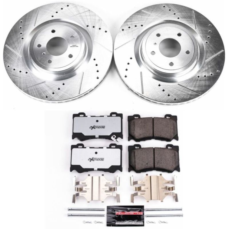 PowerStop Power Stop 09-13 Infiniti FX50 Front Z26 Street Warrior Brake Kit