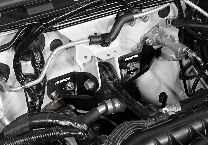Perrin Performance PERRIN 15-21 Subaru Impreza/WRX/STI Pitch Stop Mount & Firewall Brace - Black