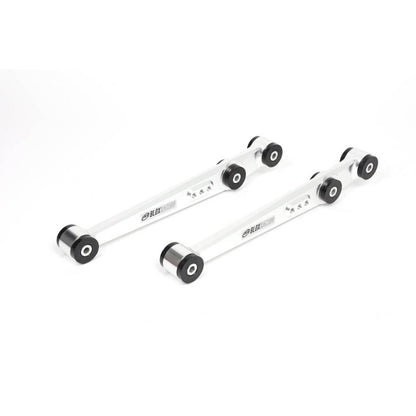 BLOX Racing V2 Billet Rear Lower Control Arms Poly Bushings 96-00 Honda Civic - Raw