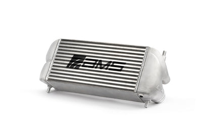 AMS Performance 2015+ Ford F-150 & Raptor 2.7L/3.5L EcoBoost Stock Loc. Intercooler (Silver w/ Logo)