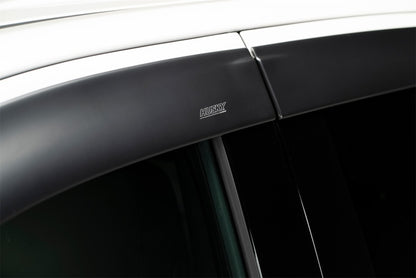 Husky Liners 17-24 Nissan Titan CC/16-24 Nissan Titan XD CC Ventvisor Low Profile 4pc - Matte Black