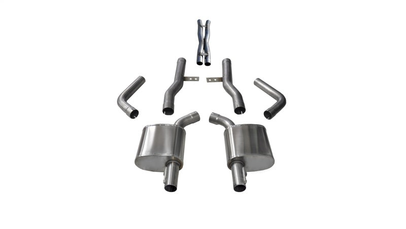 CORSA Performance Corsa 2017-2020 Dodge Charger/Chrysler 300 5.7L V8 Xtreme Cat-Back Dual Rear Exit w/o Tips