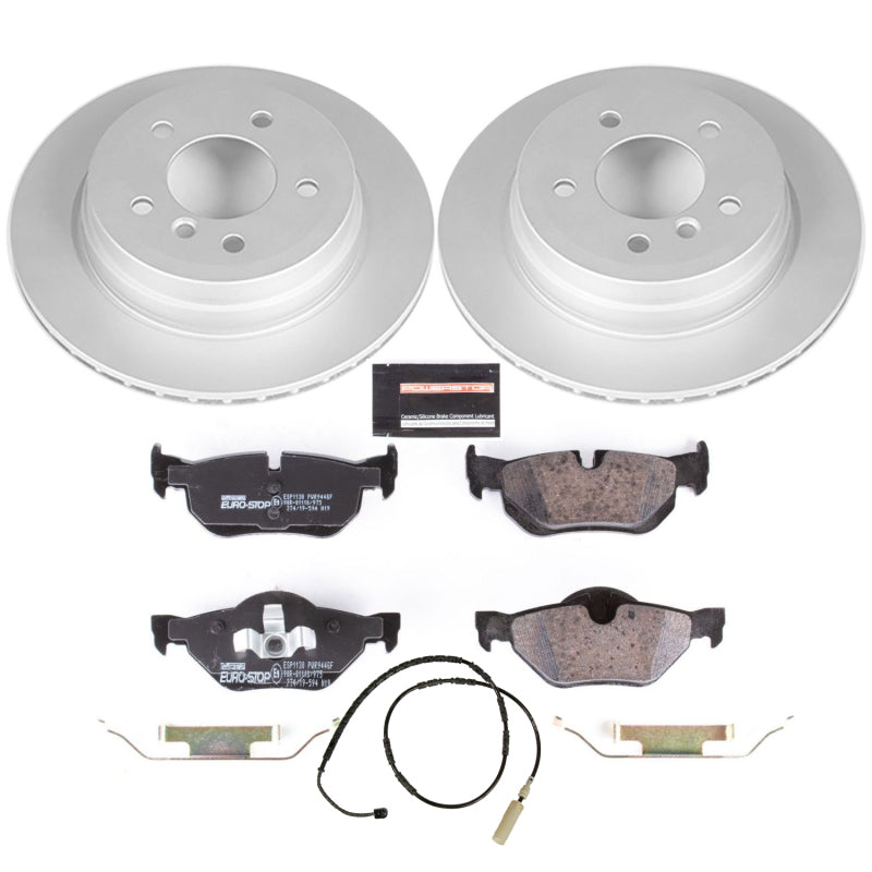 PowerStop Power Stop 11-13 BMW 328i Rear Euro-Stop Brake Kit