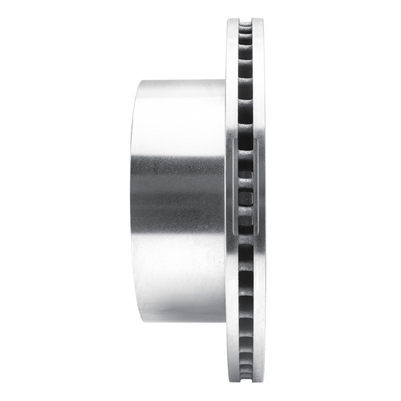 R1 Concepts R1 11-25 Chevrolet Suburban 3500 HD Rear Right Drilled & Slotted Silver Brake Rotor