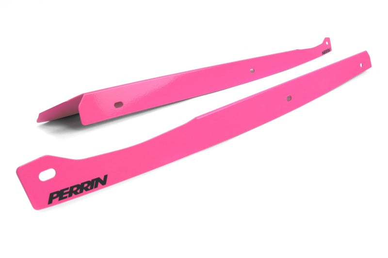 Perrin Performance PERRIN 08-14 Subaru WRX/STI / 08-11 Impreza Fender Shroud Set - Hyper Pink