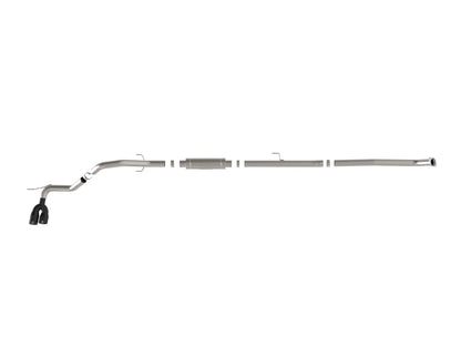 aFe 15-26 Toyota Hilux L4-2.4/2.8L (td) Vulcan Series 3in SS Rear-Side Exit Exhaust w/ Black Tip