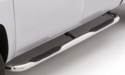 Lund 99-13 Chevy Silverado 1500 Ext. Cab (Body Mount) 3in. Round Bent SS Nerf Bars - Polished