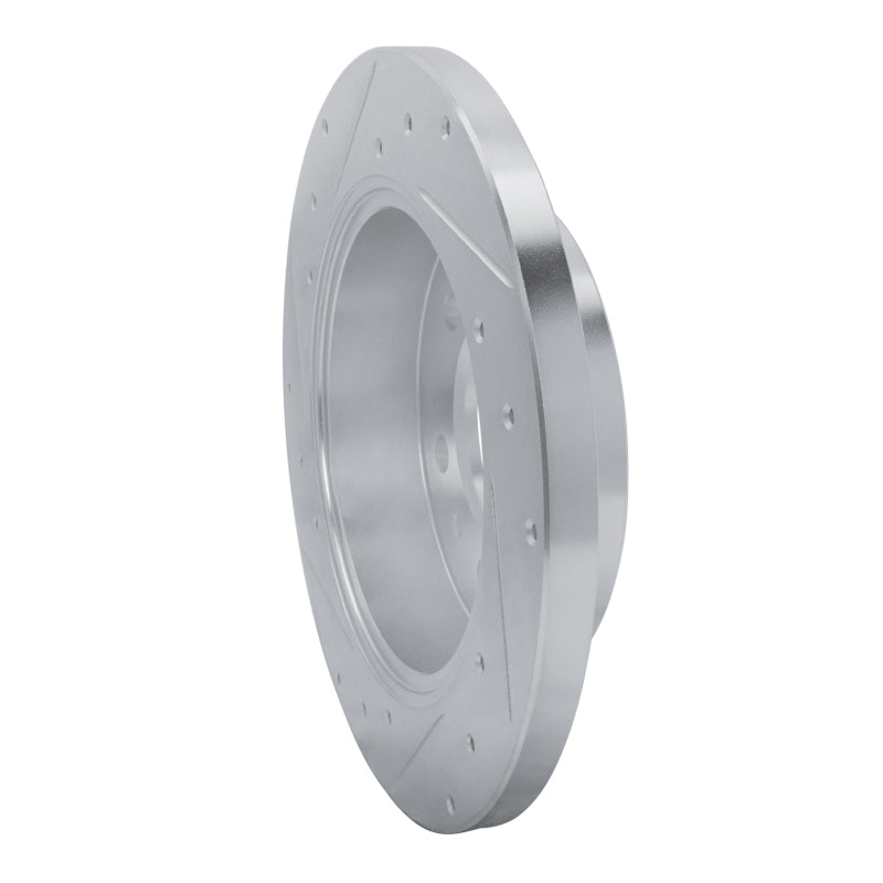 R1 Concepts R1 19-25 Freightliner SprintER 2500 Rear Right Drilled & Slotted Silver Brake Rotor