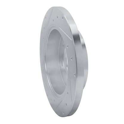 R1 Concepts R1 19-25 Freightliner SprintER 2500 Rear Right Drilled & Slotted Silver Brake Rotor